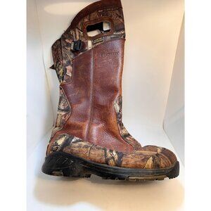 LaCrosse Mens Sz 7 Adder Scent HD 18" Infinity Waterproof Boots Leather/Fabric S